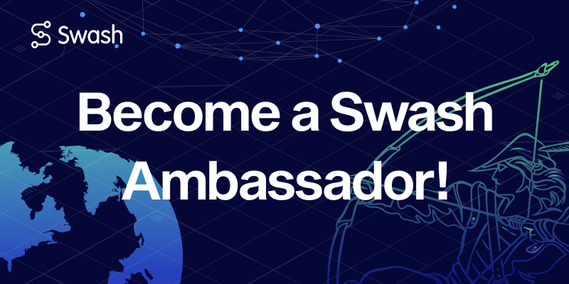 Become a Swash Ambassador!